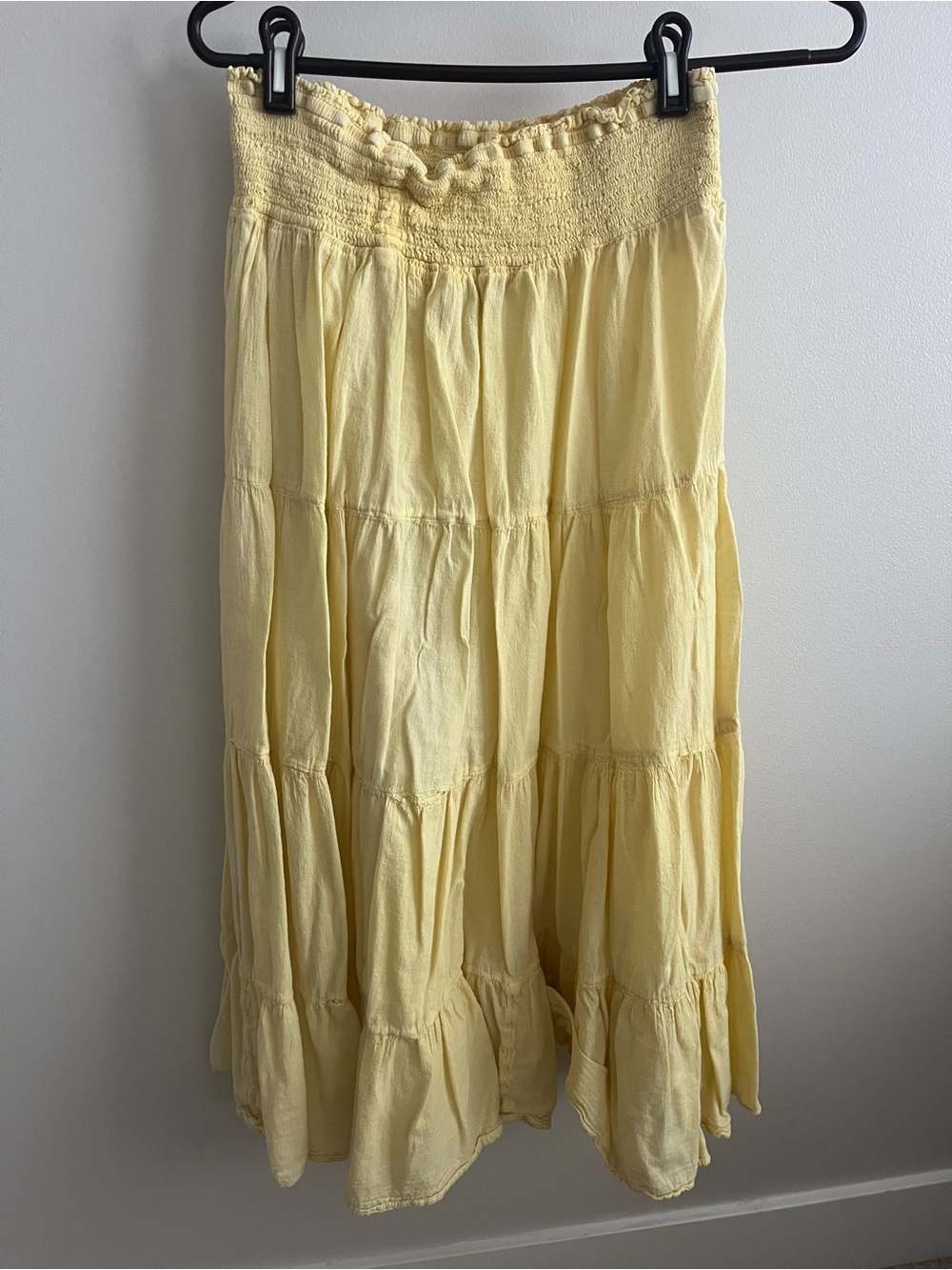Uniti Tiered Flowing Maxi Skirt